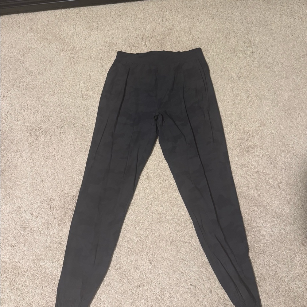 Lululemon Black Camo Jogger Pants